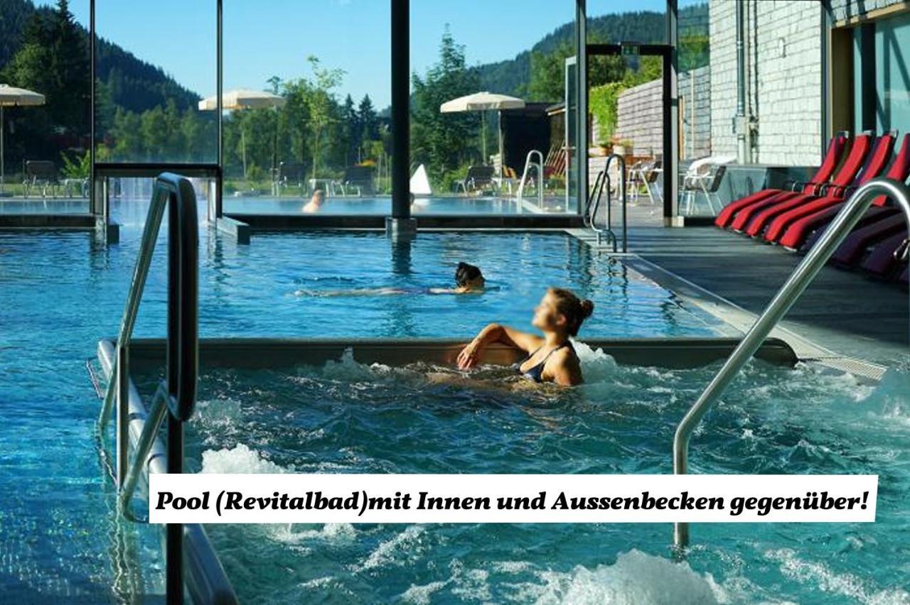 C4 Albmatte-Fewo Sauna, Hallenbad Aussenbecken Massagen Nebenan Menzenschwand-Hinterdorf Esterno foto